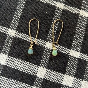 Opal earrings